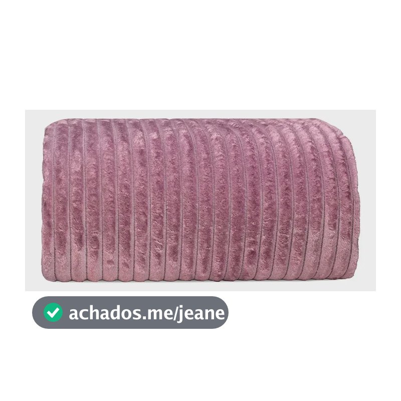 Cobertor Neo Mares Canelado 300g/m² Casal 180x220 Camesa