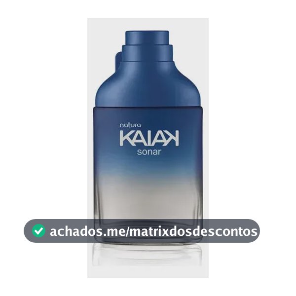 Perfume Natura Colônia Kaiak Sonar Masculino Miniatura 25 Ml