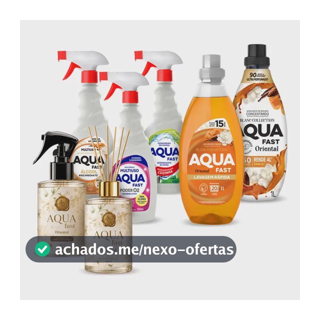 Kit Aquafast Blanc Collection Oriental Premium 7 Em 1
