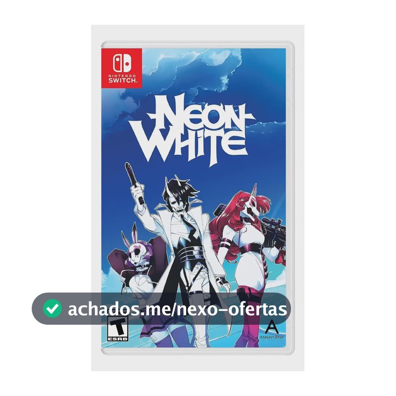 Jogo Neon White Switch Midia Fisica