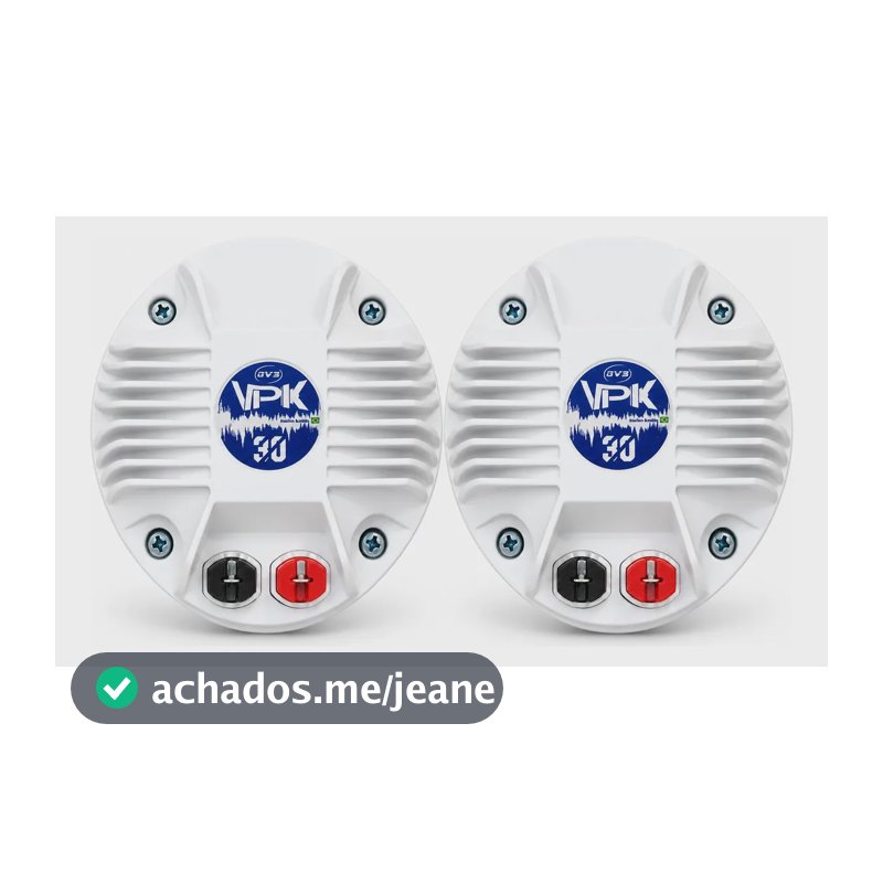2 Driver Ti Qvs 30vpk 120w Rms 8 Ohms Titanium Novo