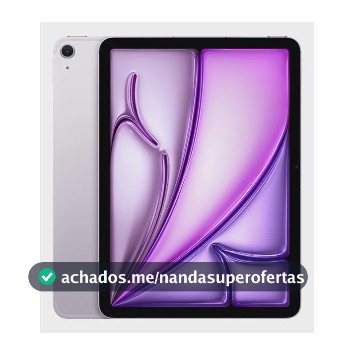 iPad Air de 13 polegadas Wi‑Fi + Cellular 128 GB – Roxo - Distribuidor Autorizado