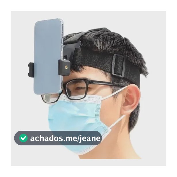 Suporte Para Celular Que Se Coloca Na Cabeça[u] ;