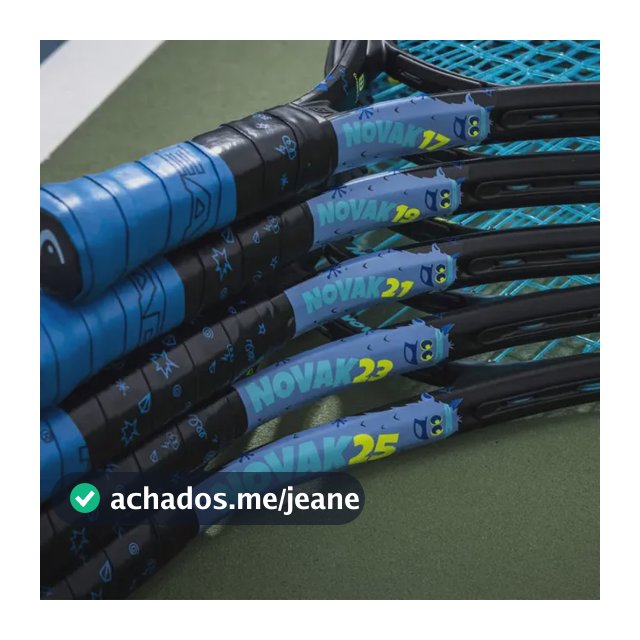 Raquete De Tênis Head Novak 23 Infantil 6 8 Anos Cor Azul Tamanho Da Empunhadura L06