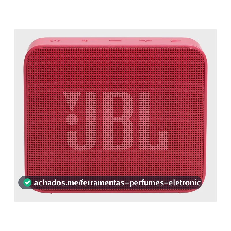 Caixa De Som Bluetooth Portátil Go Essencial 2 Jbl Vermelha Vermelho