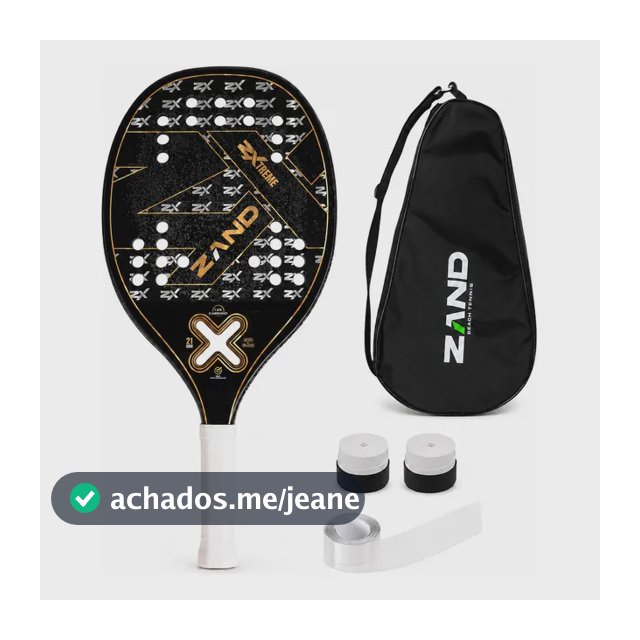 Raquete De Beach Tennis Zand Z Xtreme 12k Lançamento 313g 25.3b