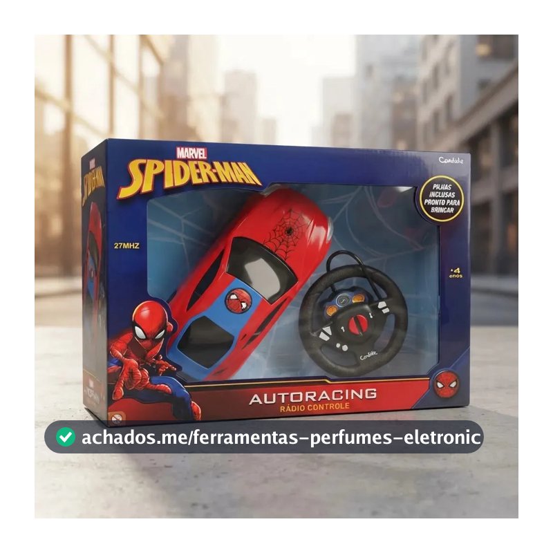 Veículo Controle Remoto Homem-aranha Autoracing