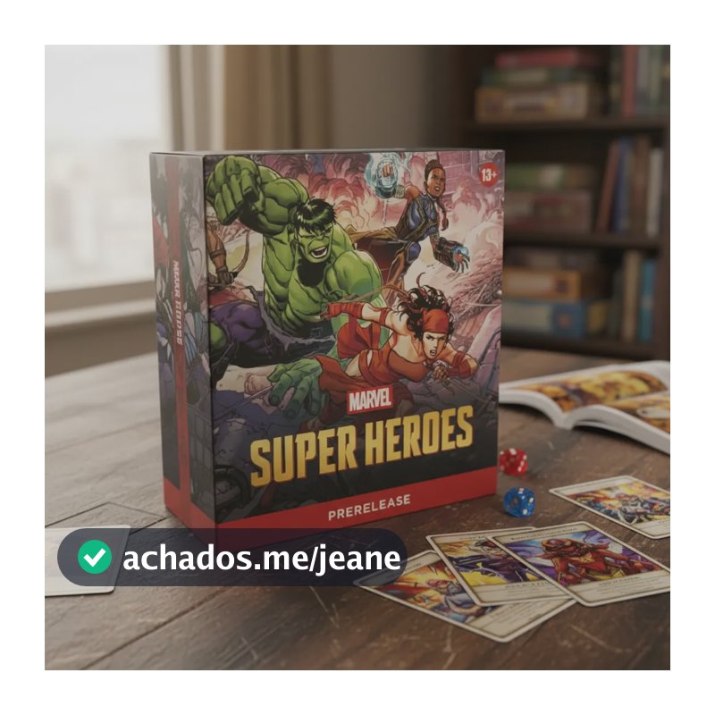Kit De Pré Lançamento - Marvel Super Heroes - Mtg