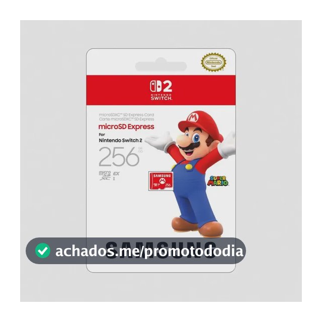 Cartão Microsd Express Para Nintendo Switch 2 256gb Samsung