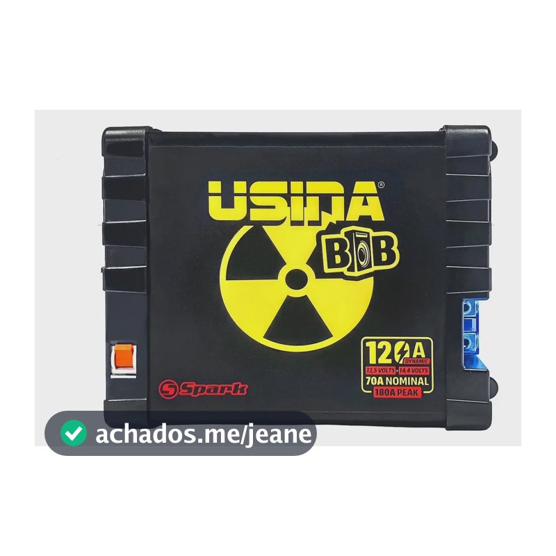 Fonte Automotiva Usina Bob 120 A Dynamic Carregador Bateria