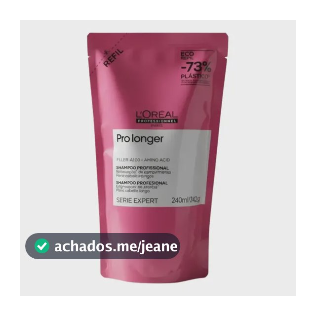 Pro Longer Shampoo 240ml Refil L'Oréal Professionnel