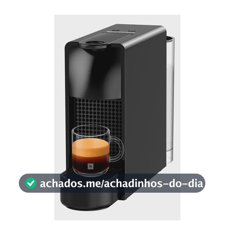 Cafeteira Nespresso Essenza Mini Preta 127V