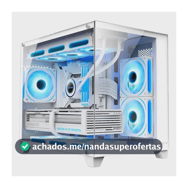 Gabinete Gamer Hyrax, Hgb730, Mini Tower - Vidro Temperado