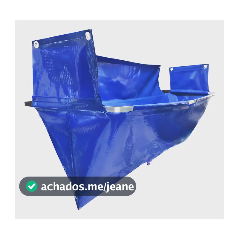 Bolsa Coletora Split Limpeza Ar Condicionado 7k À 30k Btus Cor Azul Clima Soft Split BTUS Higienização