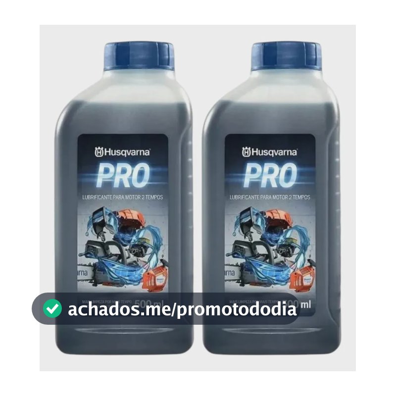 Kit c/2 Óleos Husqvarna 2T Pro Premium 500ml