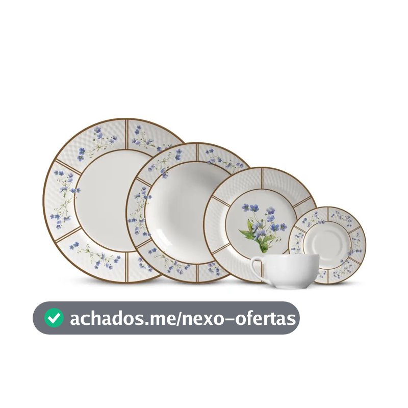 Aparelho De Jantar Com 20 Peças Heritage Alleanza