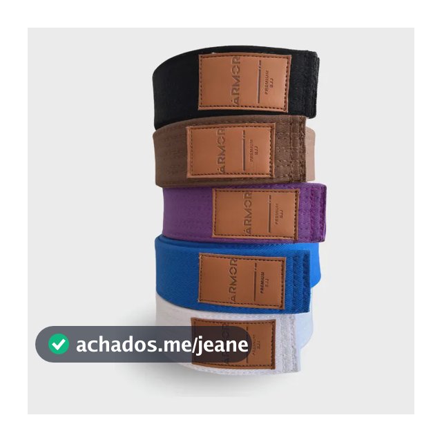Faixa Jiu Jitsu Premium Resistente Com Ponta Preta Cor Azul Tamanho A1