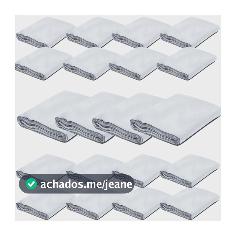 Kit 20 Fitas De Pvc Branca Para Ar-condicionado Refrigeração