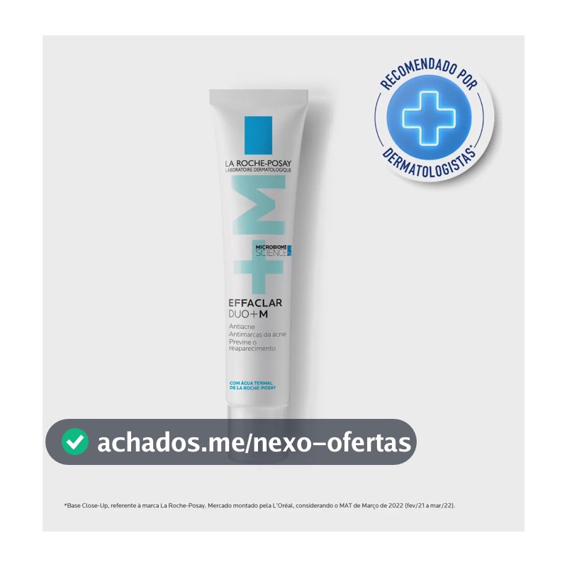 Creme Facial Antiacne Effaclar Duo+ M 40ml La Roche Posay