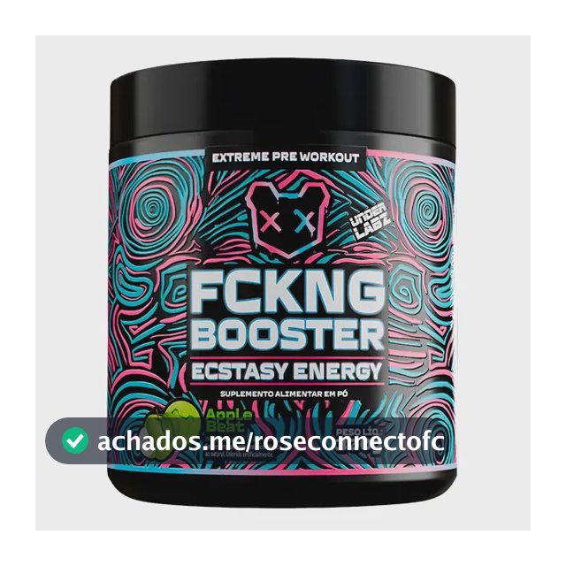 Pré Treino Fckng Booster Under Labz Cafeína Inositol 300g