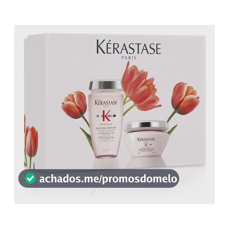 Kit Kérastase Genesis - Shampoo Hydra 250ml + Máscara 200g