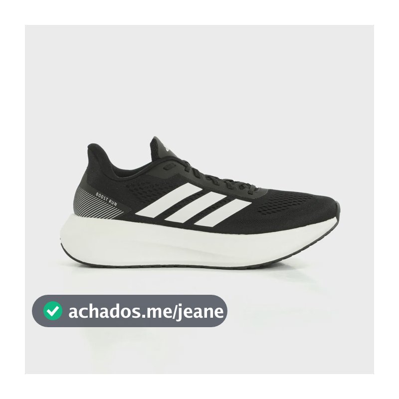 Tênis Boost Run adidas Preto 41 Br