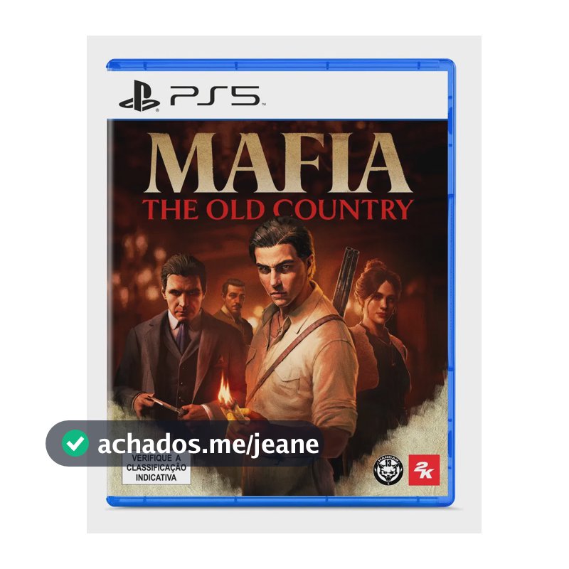 Jogo Mafia The Old Country Para Playstation 5 Mídia Física