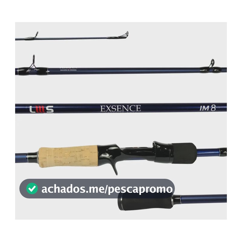 Vara P/ Carretilha Lumis Excense Blue 1,75 M 14 Lb Inteiriça Azul