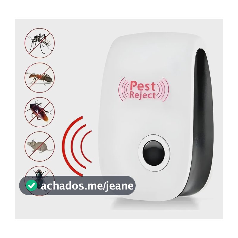 Kit 2 Repelentes Ultrassônicos Ratos Insetos Mosquitos  127/220v