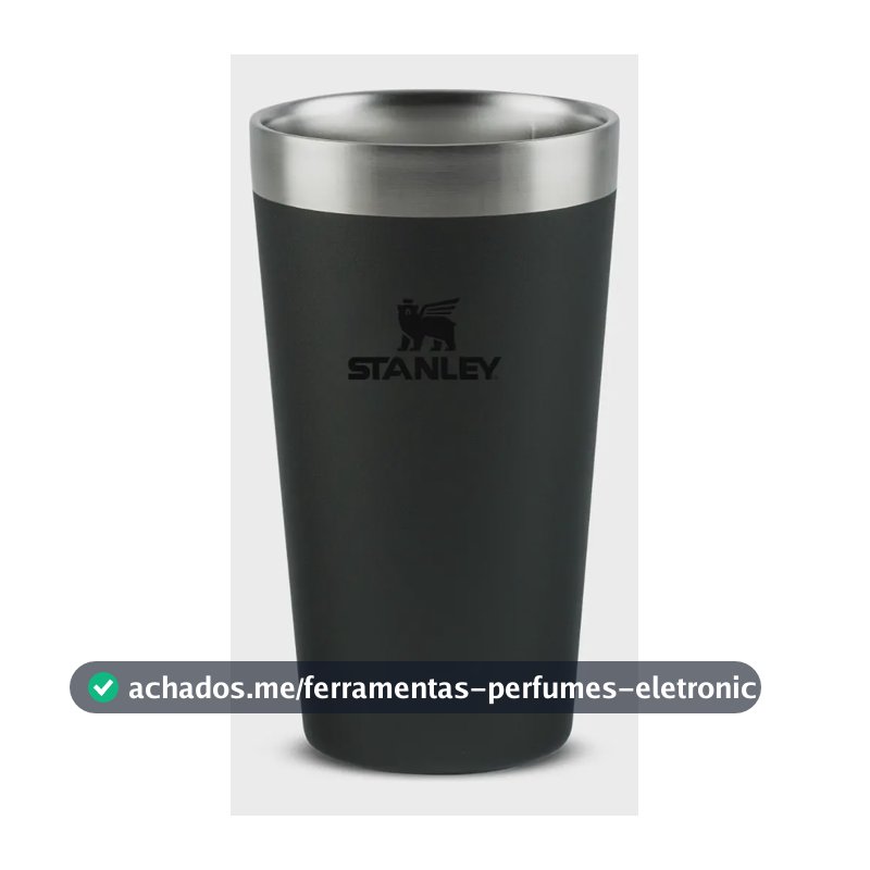 Copo Térmico para Cerveja Stanley Pint Adventure Black 2.0 354ml