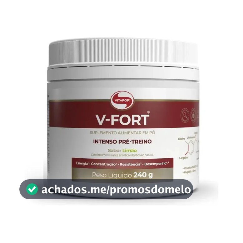 V-fort Limão 240g Vitafor - Limão
