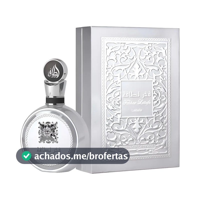 Perfume Lattafa Fakhar Platin 100ml Eau De Parfum