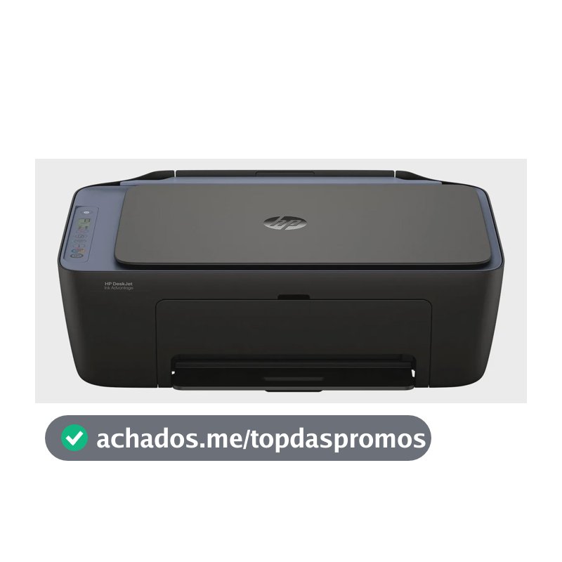 Impressora Multifuncional HP DeskJet Ink Advantage 2975 Colorida 1 USB 2.0 de alta velocidade Wi-Fi de banda dupla - 100 a 240 VCA - AJ4Y4A#AK4