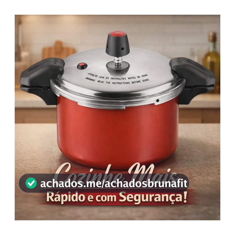 Panela De Pressão 4,5 Litros Trava Externa Bordo - Eirilar