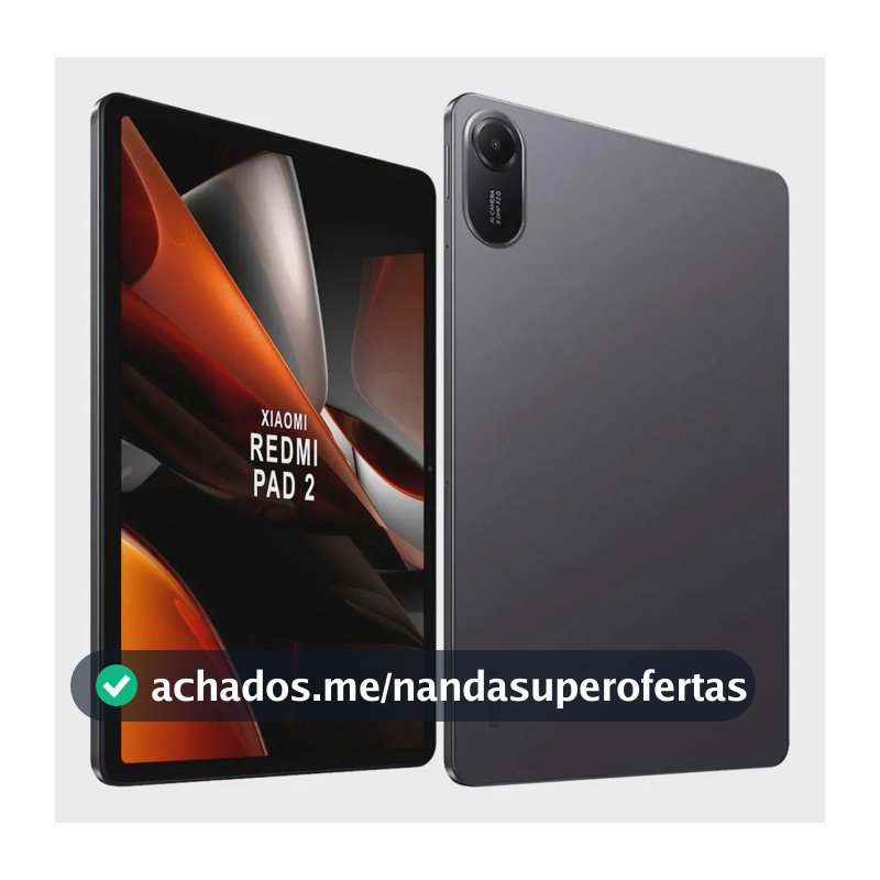 Xiaomi Redmi Pad 2 128gb 4 Ram, cor cinza