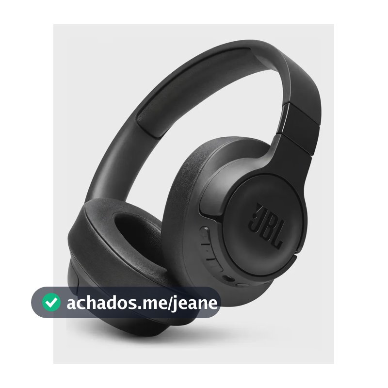 Fone De Ouvido Sem Fio Compativel Tune 760 Preto Bluetooth Preto