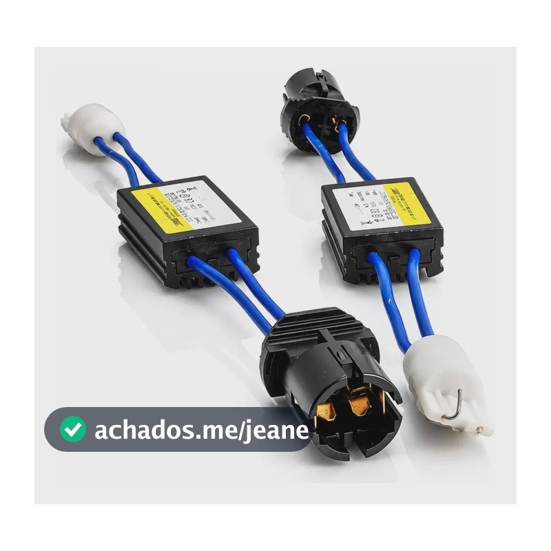 Par 2 Resistor Canceller T10 Led Canbus Elimina Erro Painel T10