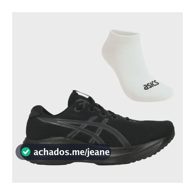 Kit Tênis De Corrida Masculino Asics Gel-excite 11 E Meia