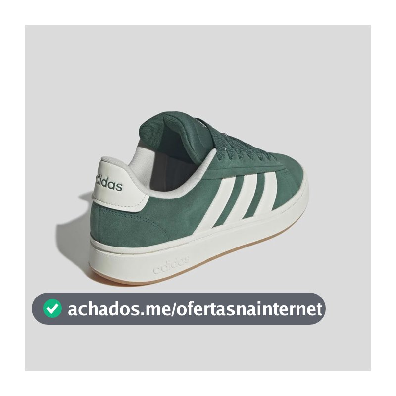 Masculino Tênis adidas Ji1798 Verde Liso 37 Br