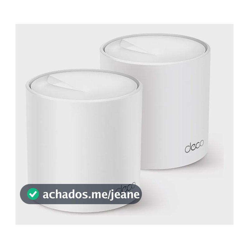 TP-Link Deco X50(2-pack) Roteador Mesh Wifi6 AX3000 Cobre até 420m²