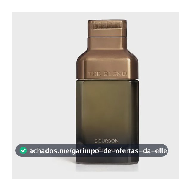O Boticário The Blend Bourbon Eau De Parfum 100ml