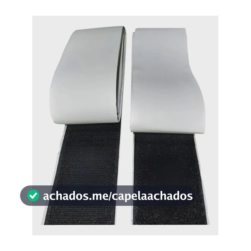 Fita Velcro Pedais 30mm 1m Fixação Auto Adesiva
