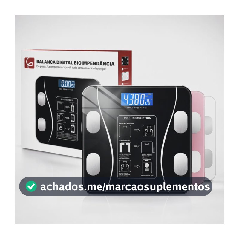 Eps-6905 BaIan Epsilon Inteligente Bluetooth Com App, Lcd, Vidro Temperado, 180kg