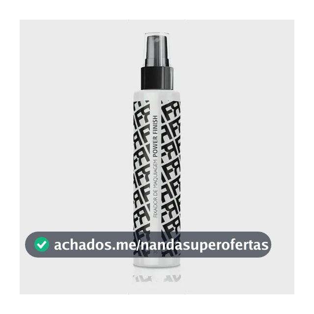 Fixador De Maquiagem Power Finish Fran By Franciny Ehlke