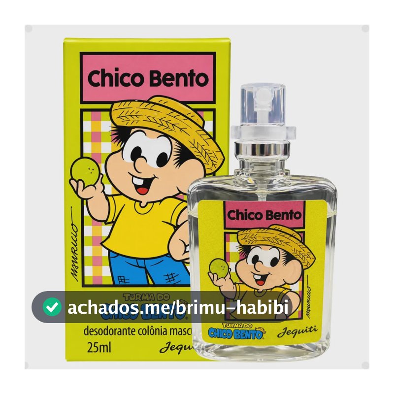 Colônia Infantil Chico Bento Turma Da Mônica Jequiti 25ml