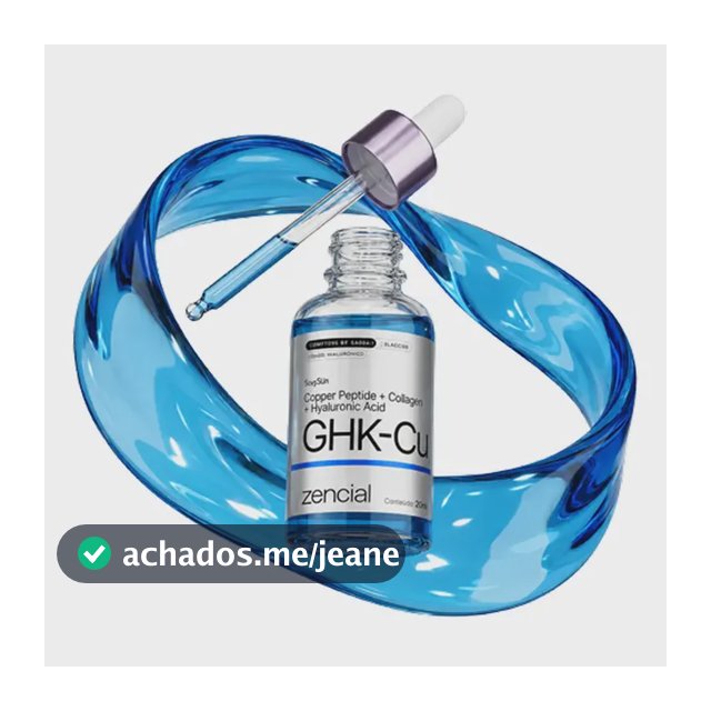 Sérum Facial Anti-idade Peptídeo Cobre Zencial 30ml Todo Tipo De Pele Dia/noite