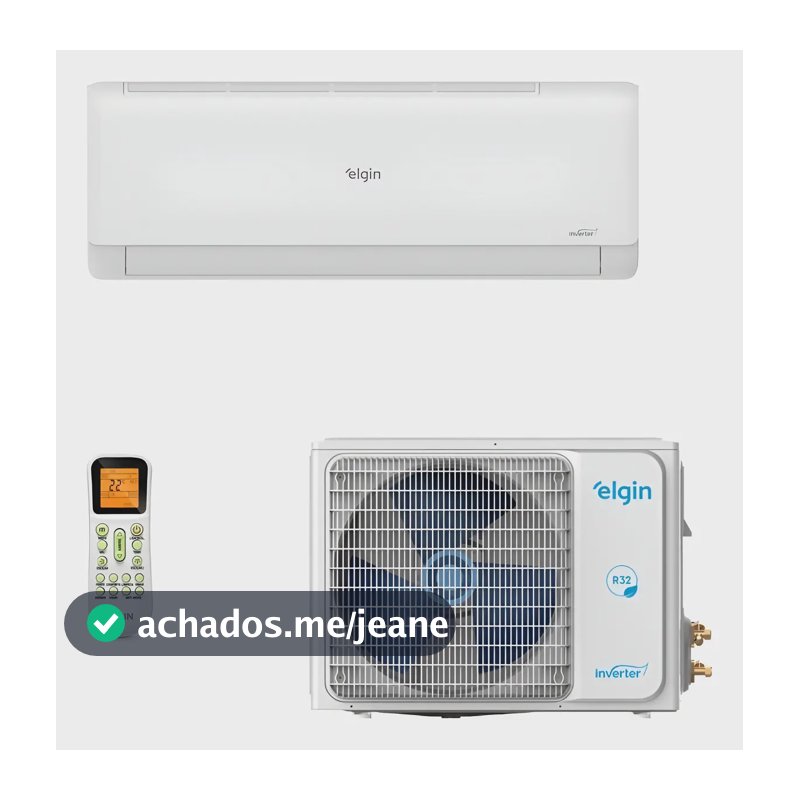 Ar-condicionado Hw Elgin Eco Inverter Ii Wifi 24k R32 Qf 220 Branco 220v