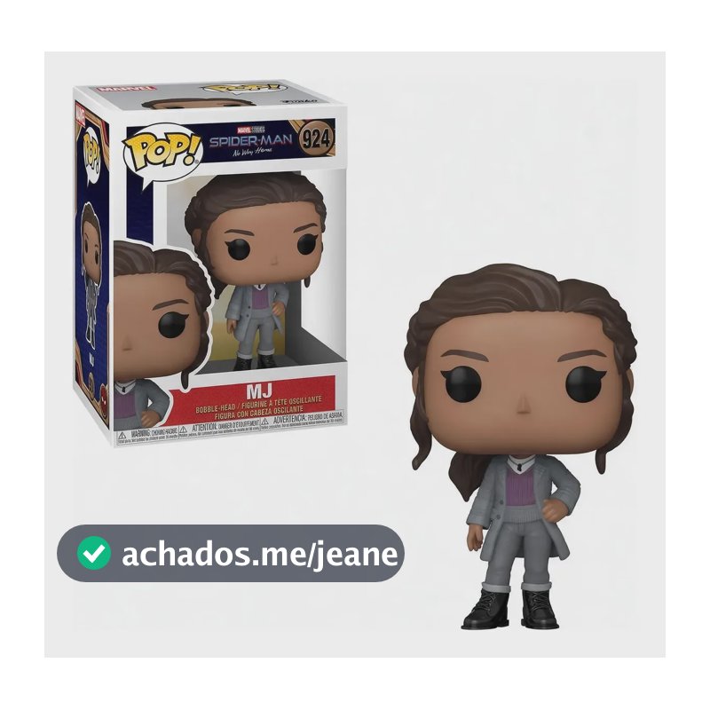 Boneco Pop Funko Marvel Homem Aranha Sem Volta Casa Mj #924