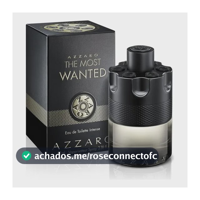 Fragrância Masculina Azzaro The Most Wanted Eau De Toilette Intense 100ml