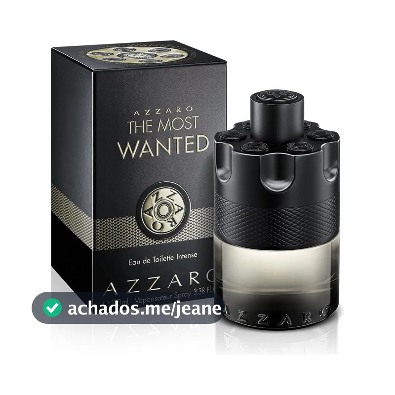 Fragrância Masculina Azzaro The Most Wanted Eau De Toilette Intense 100ml